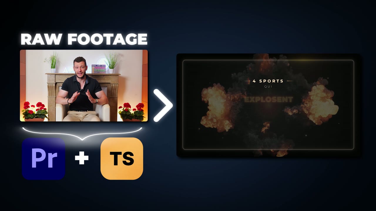 Transcript Studio — AI motion graphics & word-synced captions inside Premiere Pro